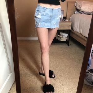 LF CARMAR Denim Skirt